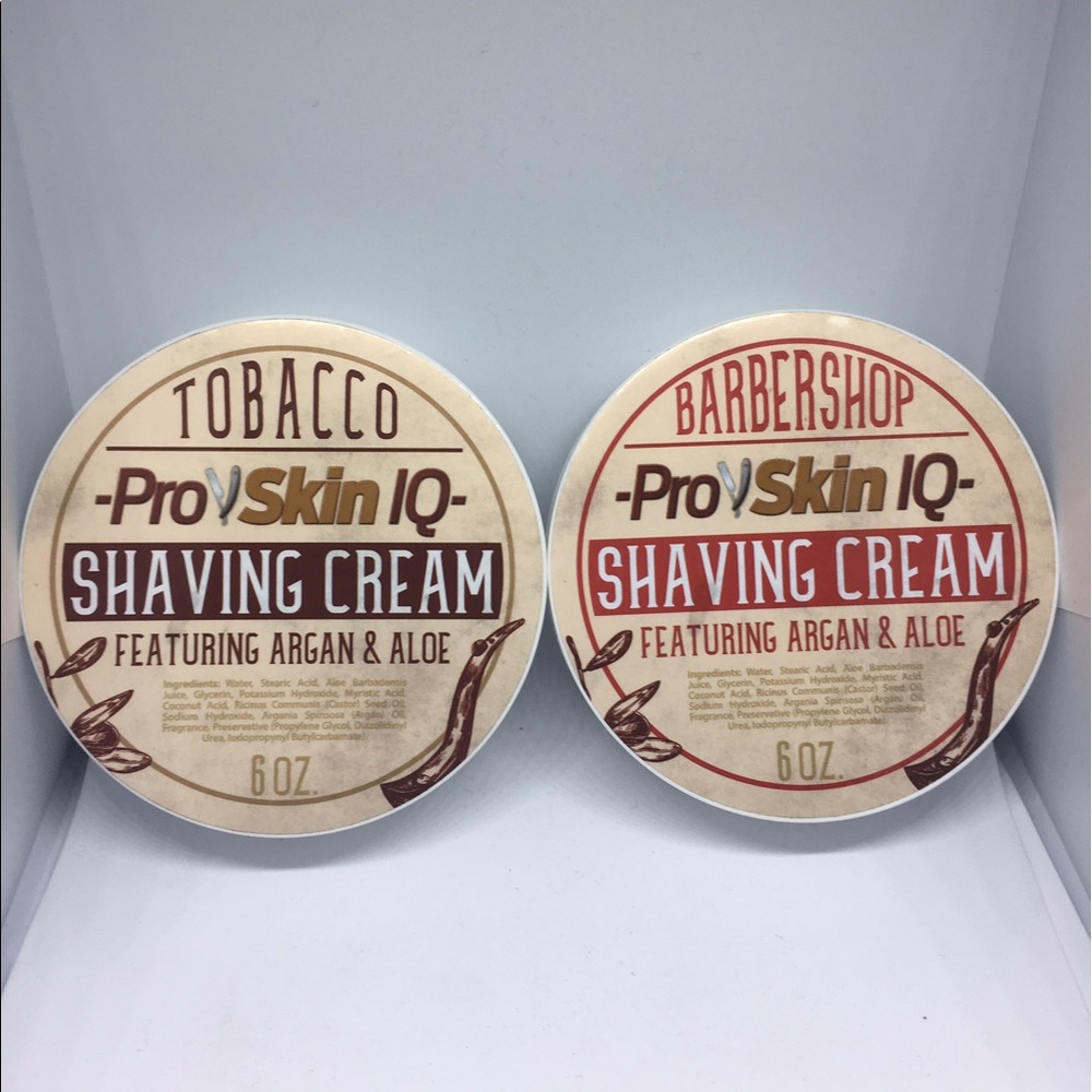 Set of ProSkinIQ shaving cream with aromas